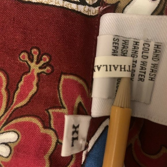 XL Vtg Jammin Shirts Brand Mens Button Up Hawaiian - Picture 9 of 12